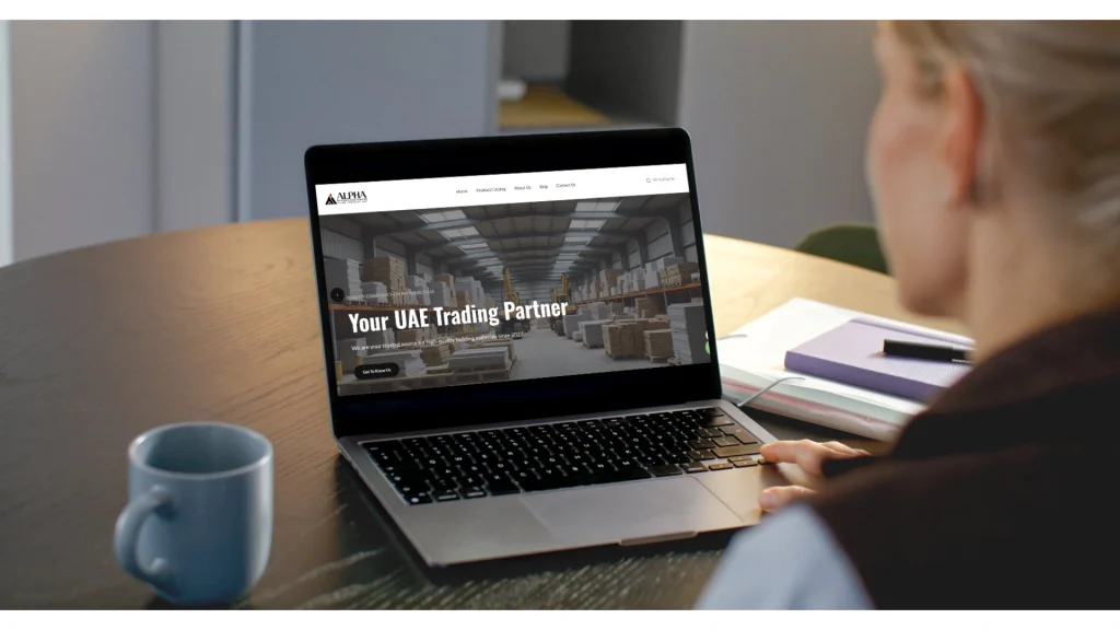 AINT New Website Desktop Version