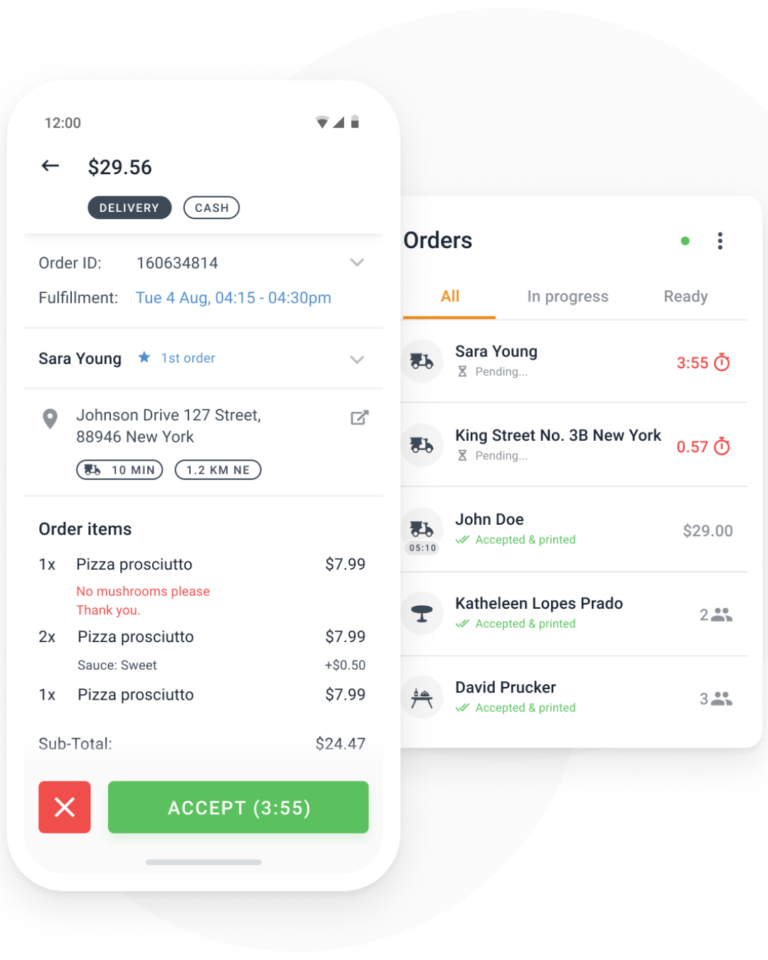Restaurant Order Taking Mobile App
